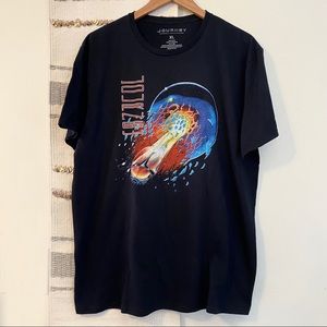 JOURNEY NWOT Retro Vintage Style Band Tee XL Black